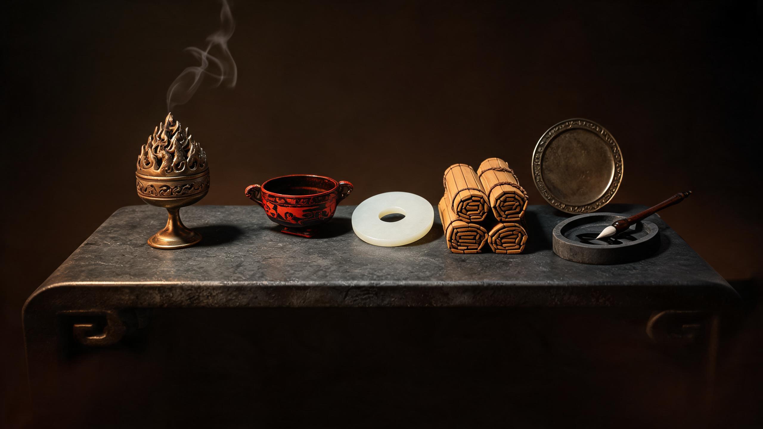 Qin-Han refined objects of the literati