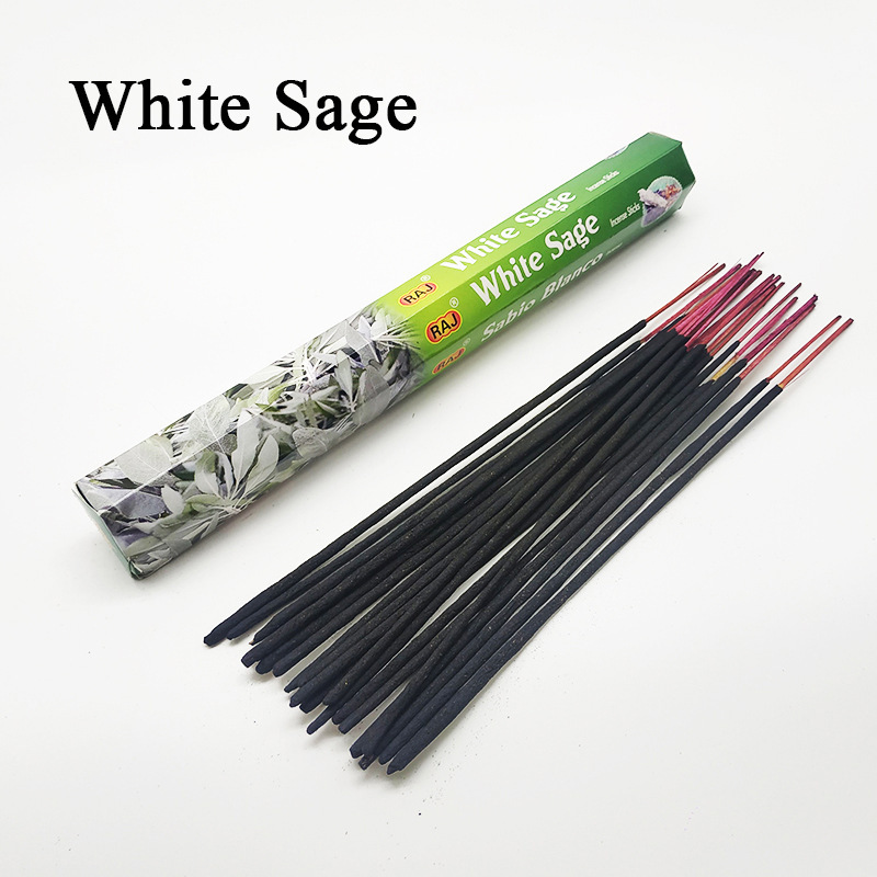 1 Box White Sage Flavors Tibetan Incense Sticks Indian In Cen - Image 8