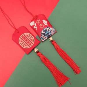 Embroidered Chinese Style Symbol Blessing Sachet Pendant