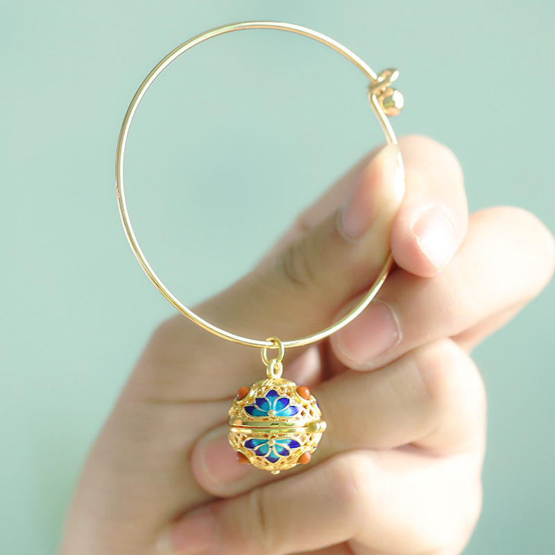 Linglong Treasure Box. Hollow Sachet Ball Pendant - Image 2