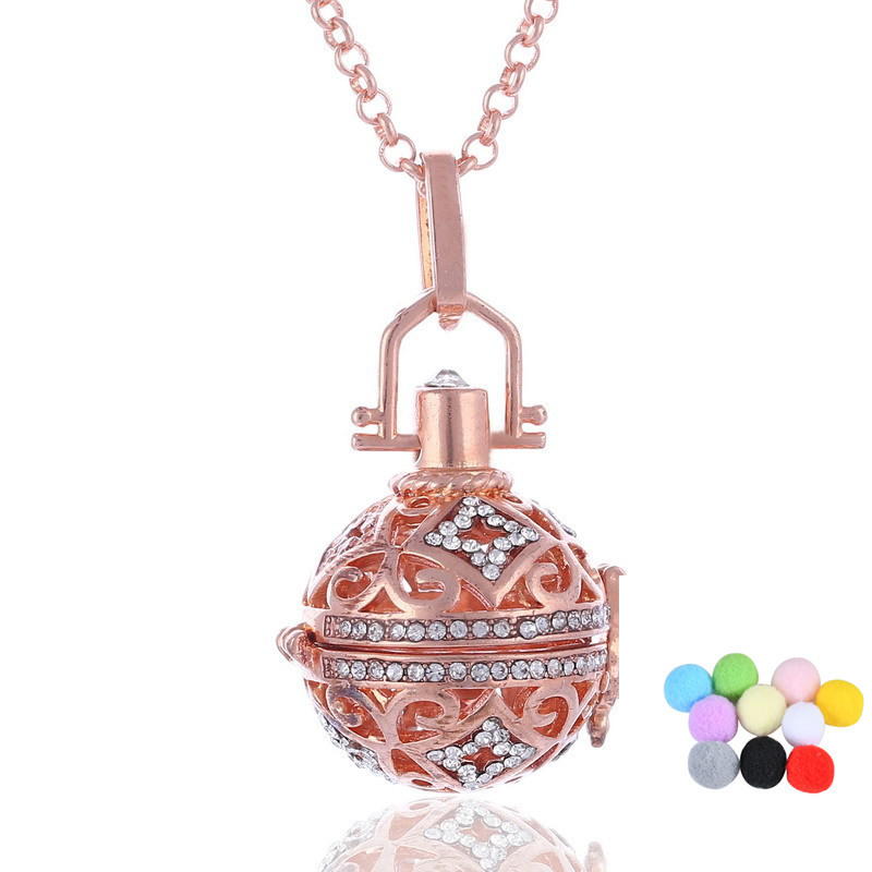 Cross-border Piano Sound Beads Pregnant Women Sweater Chain Fragrance Perfume Essential Oil Sachet Necklace Prenatal Jewelry Amazon Hot Sale - Image 2