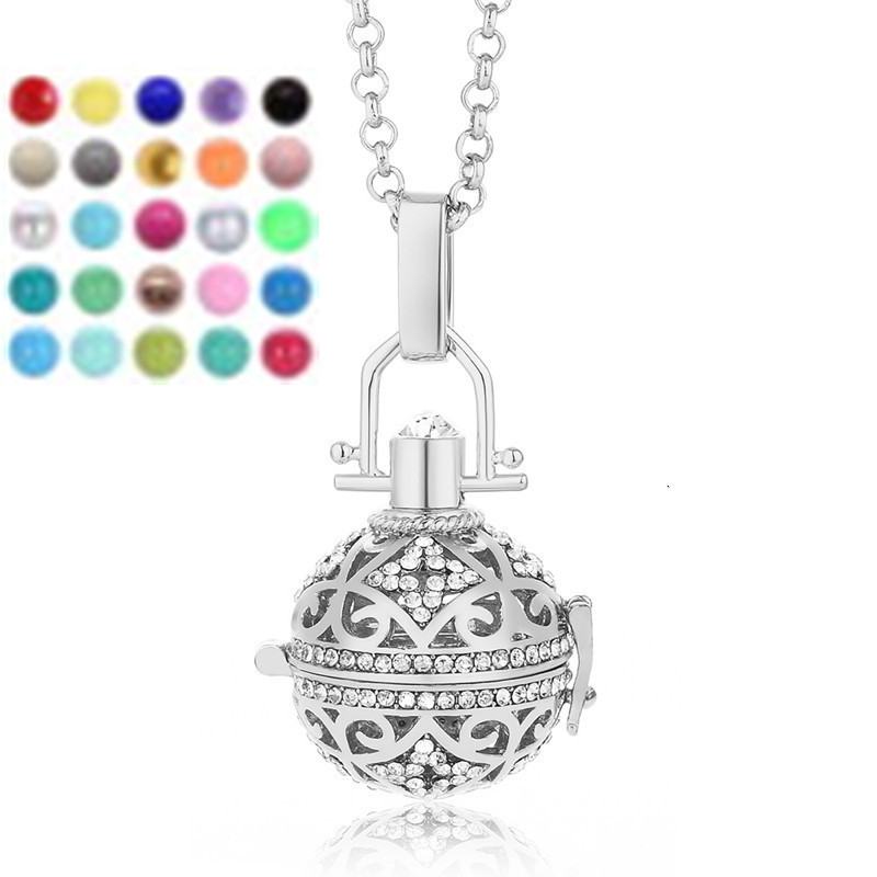Cross-border Piano Sound Beads Pregnant Women Sweater Chain Fragrance Perfume Essential Oil Sachet Necklace Prenatal Jewelry Amazon Hot Sale - Image 7