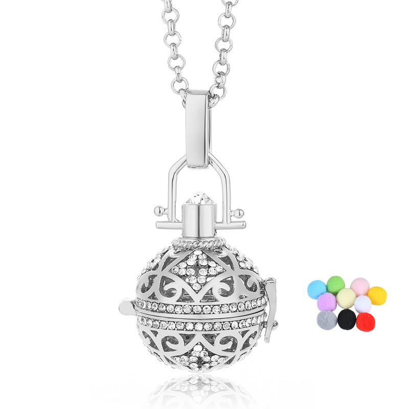 Cross-border Piano Sound Beads Pregnant Women Sweater Chain Fragrance Perfume Essential Oil Sachet Necklace Prenatal Jewelry Amazon Hot Sale - Image 9