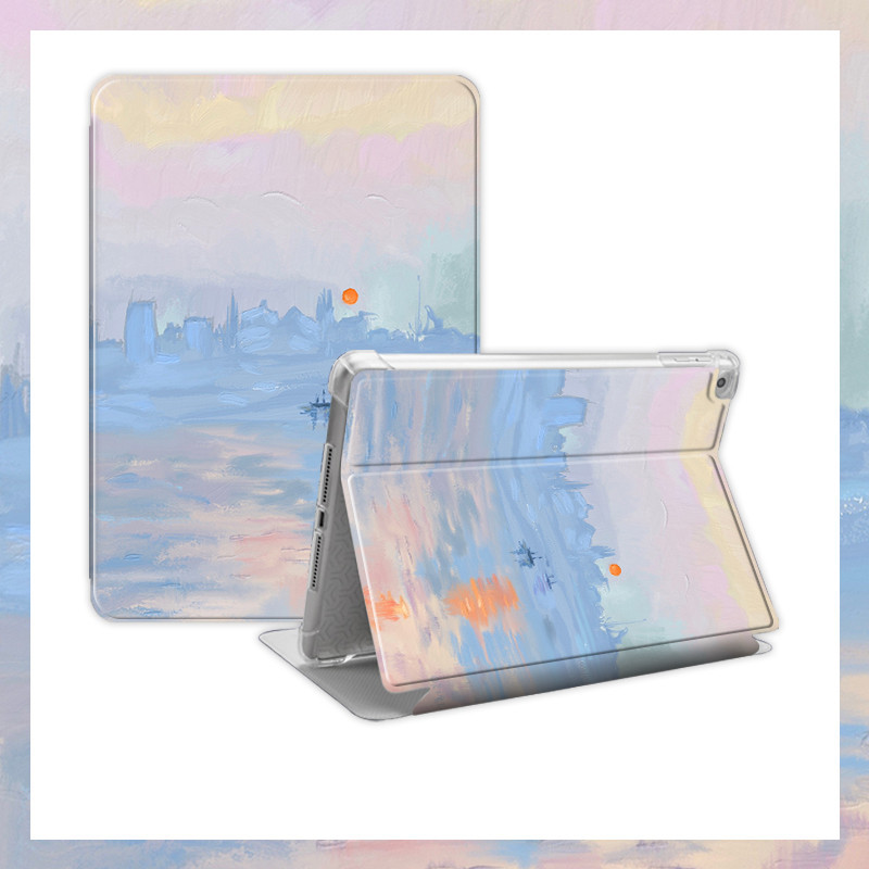 Literary Oil Painting Style Notebook Airbag Protector - Image 3