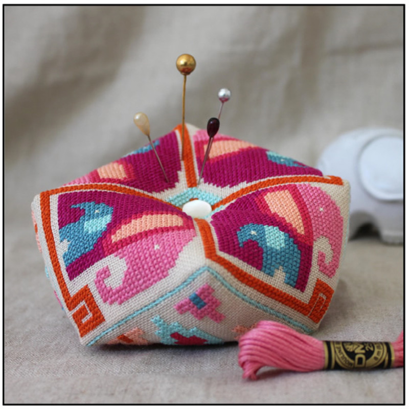 Cross Embroidery Kit DIY Manual Three-dimensional Embroidery Sachet Needle Pin Insert - Image 5