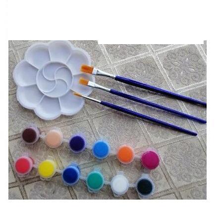 Meticulous hand painting blank round fan diy round silk - Image 8