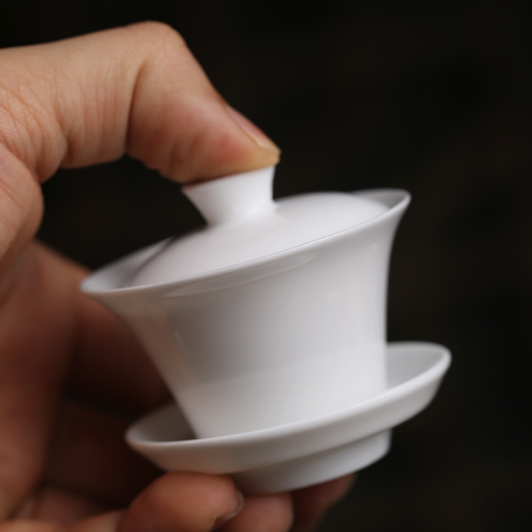 Mini Tureen White Porcelain Tea - Image 4