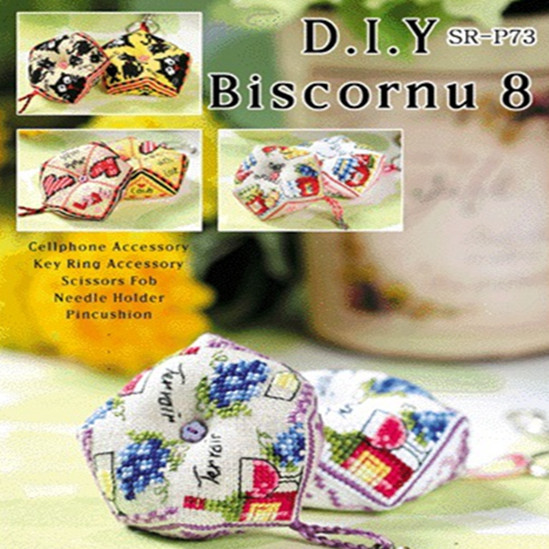Cross Embroidery Kit DIY Manual Three-dimensional Embroidery Sachet Needle Pin Insert