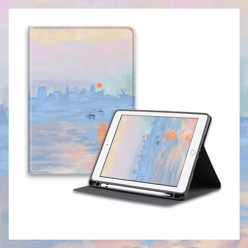 Literary Oil Painting Style Notebook Airbag Protector - Image 5