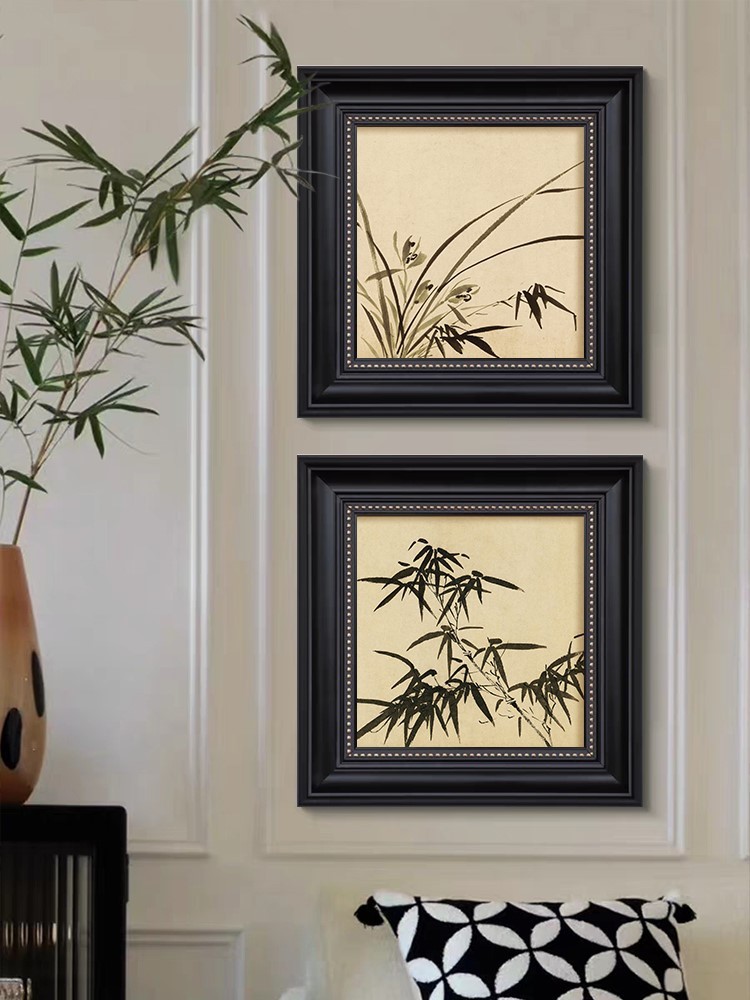 New Chinese Style Living Room French Decorative Painting - Image 10