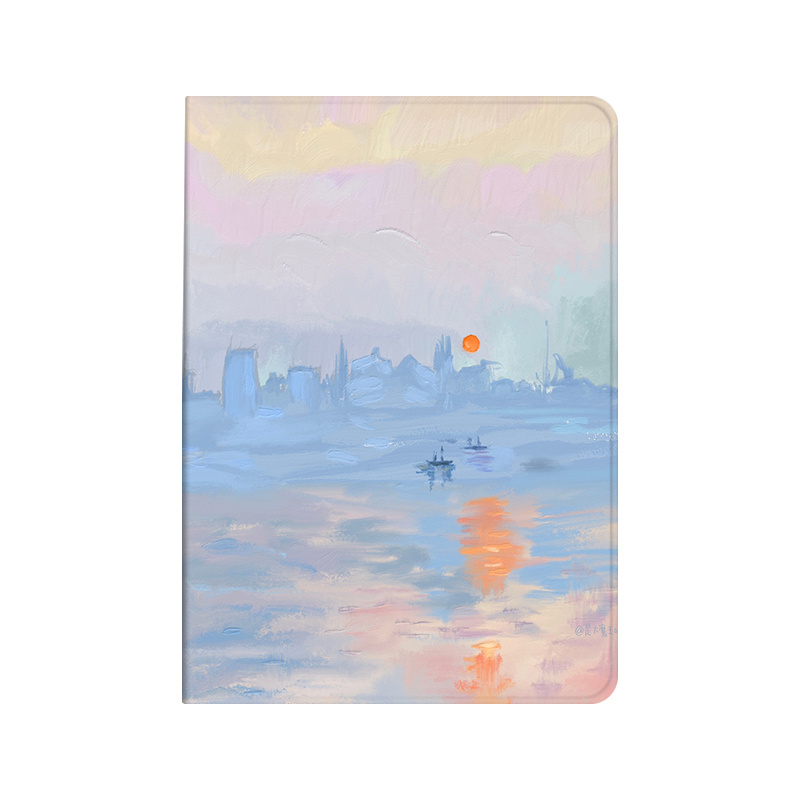 Literary Oil Painting Style Notebook Airbag Protector - Image 4