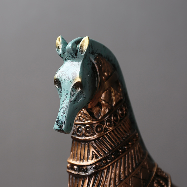 Decorative Ornaments Bronze War Horse Ornaments - Image 4