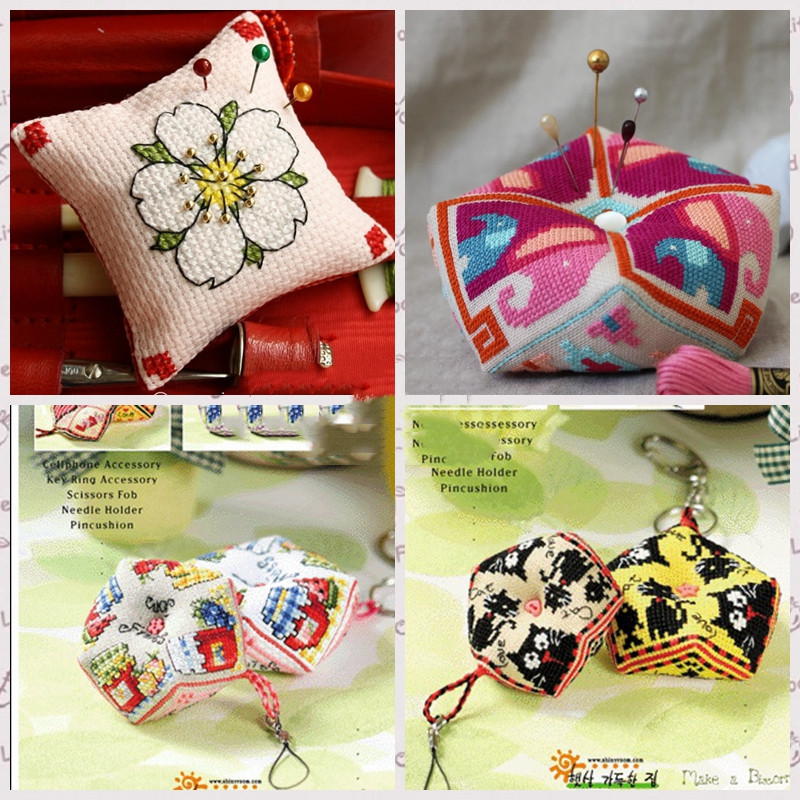 Cross Embroidery Kit DIY Manual Three-dimensional Embroidery Sachet Needle Pin Insert - Image 4