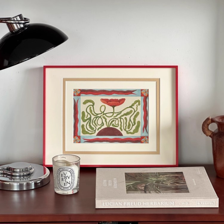 Man Garden Chinese Ancient Style Living Room Decorative Painting - Image 3
