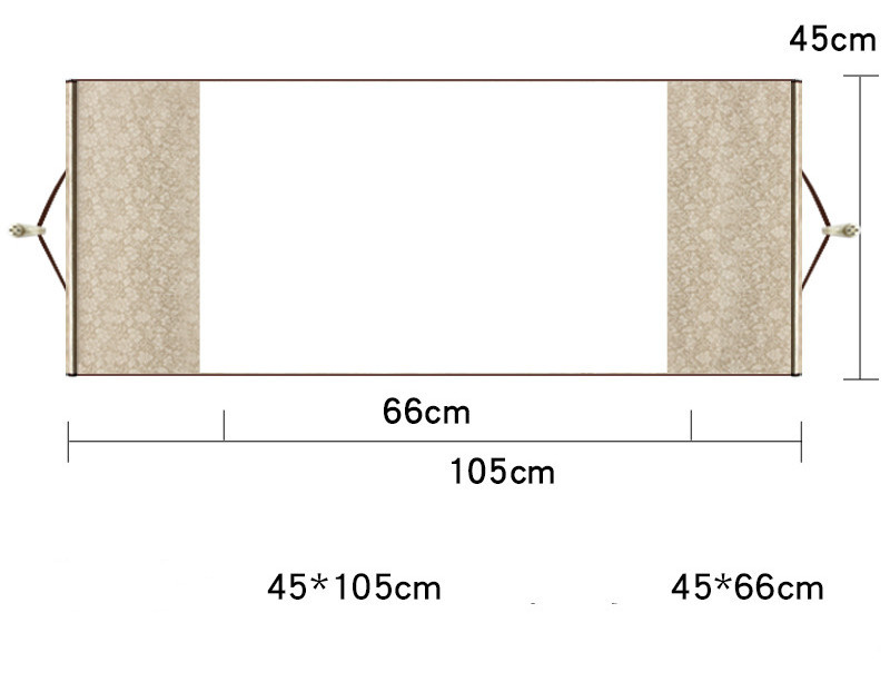 Blank Rice Paper Small Special Paper Mounted On Watch Hanging Scroll - Image 3