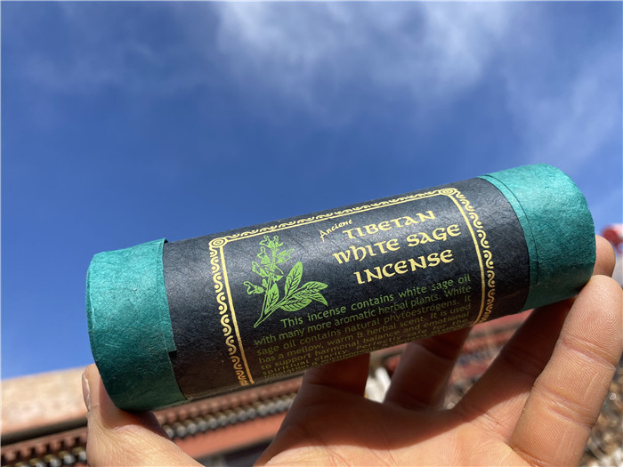 Line Aromatherapy Natural Non-additive Stick Incense Plant Tibetan Aroma Sandalwood Long Incense - Image 5