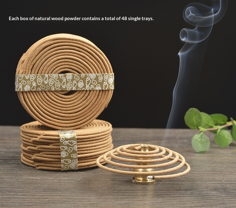 Indoor Deodorizing Indian Buddhist Incense Mugwort - Image 3