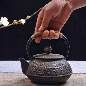 Cast Iron Teapot, Pig Iron Teapot, Boiling Teapot, Boiling Teapot, Brewing Teapot