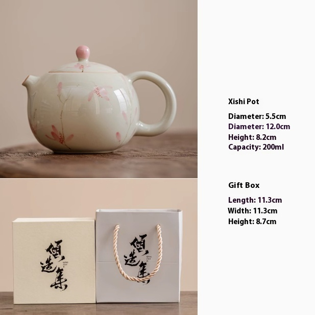 Household Tea Brewing Device With Filter Kung Fu Tea Set Teapot - Image 3