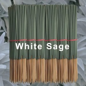 White Sage Bamboo Stick Incense Set