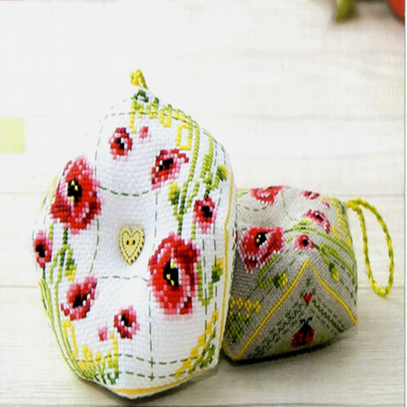 Cross Embroidery Kit DIY Manual Three-dimensional Embroidery Sachet Needle Pin Insert - Image 3