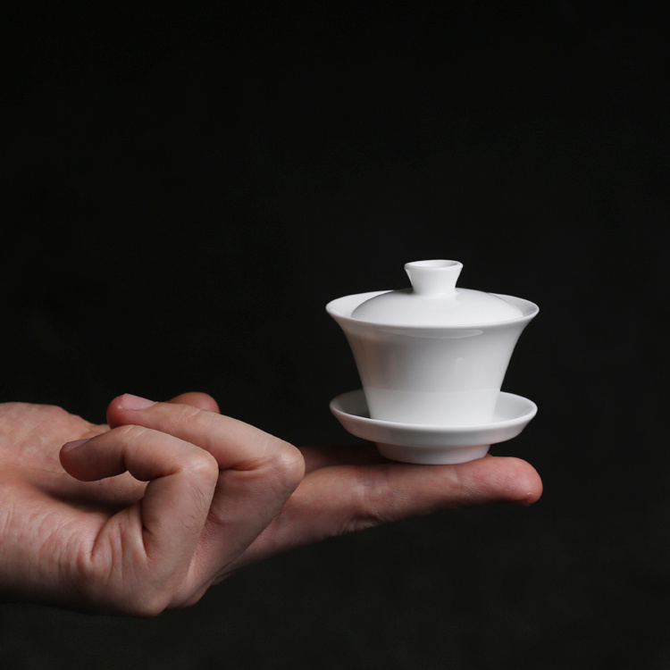 Mini Tureen White Porcelain Tea