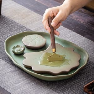 Tea Table Ceramic Tea Tray Household Bench Office Tea Tray