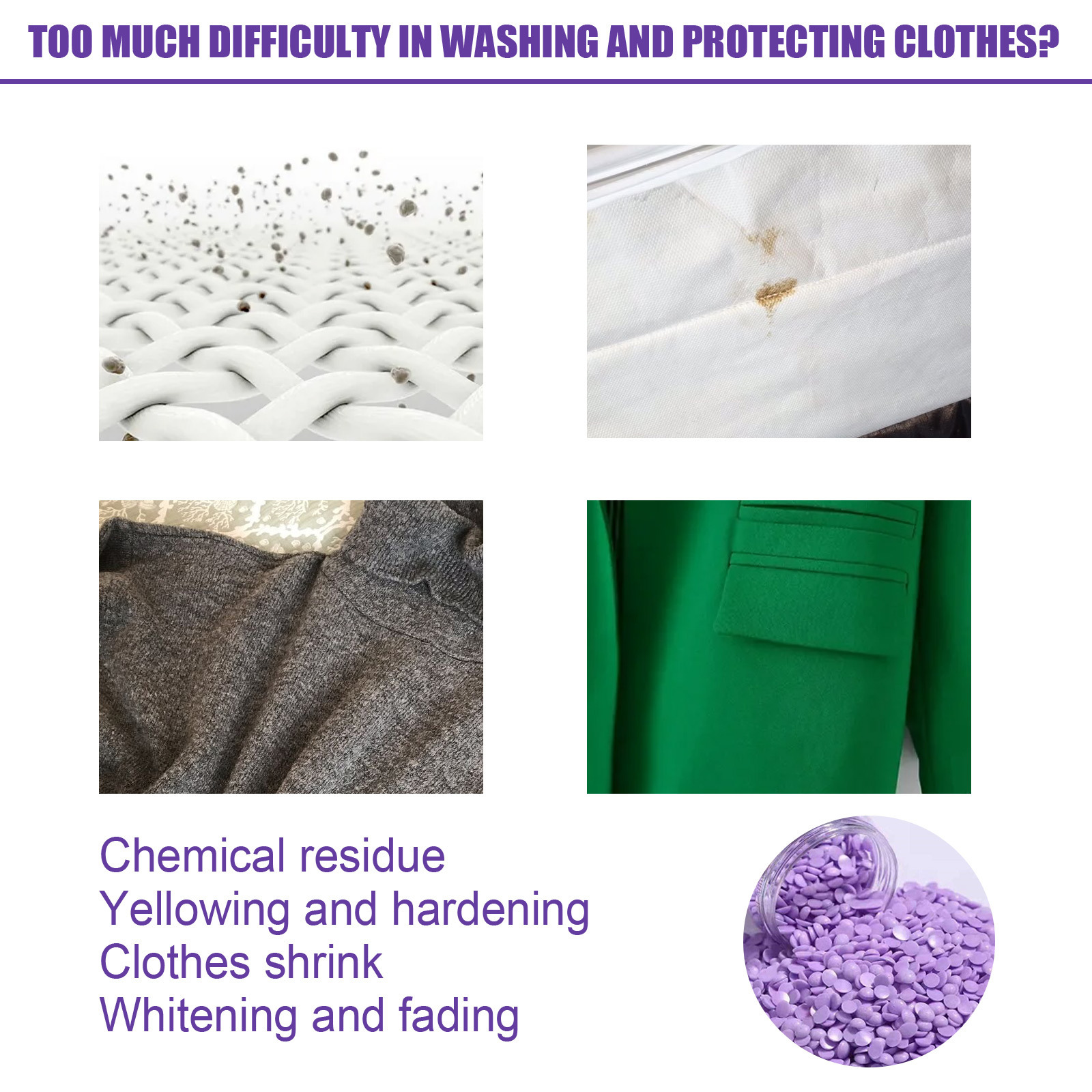 Lavender Laundry Aromatic Beads Clothes Lasting Fragrance Deodorant - Image 3