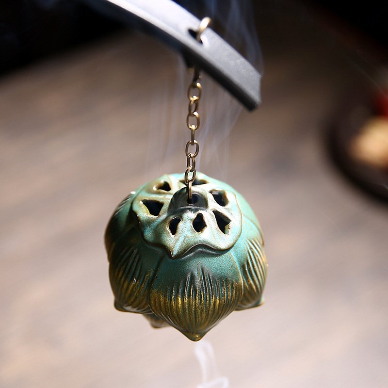 Household hanging sachet ball indoor backflow incense burner - Image 5
