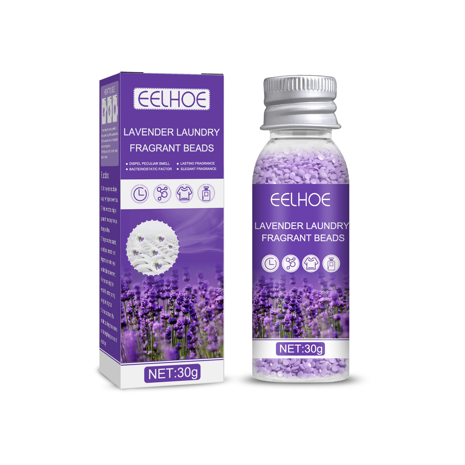 Lavender Laundry Aromatic Beads Clothes Lasting Fragrance Deodorant - Image 5