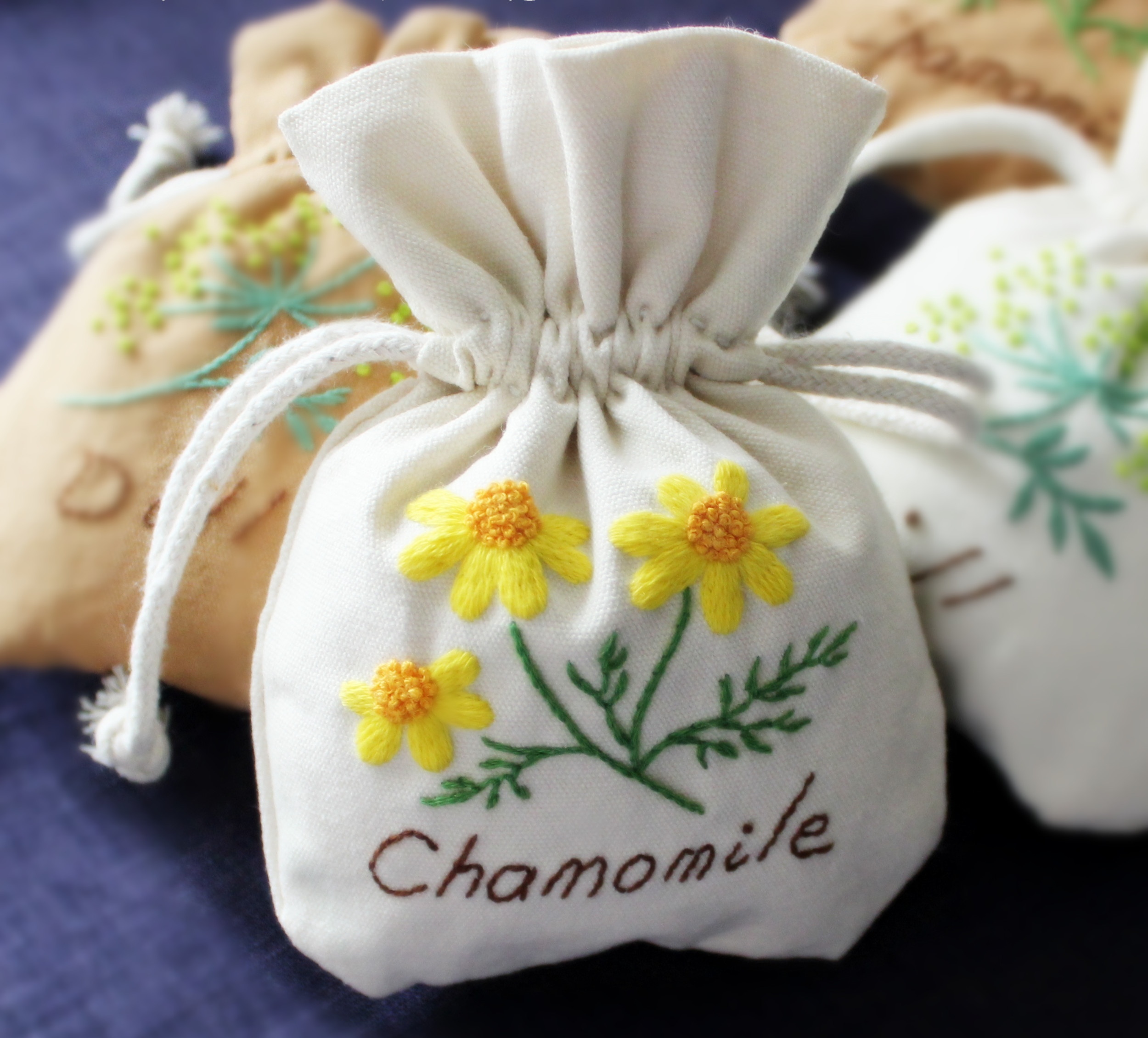 Handmade DIY Embroidery Sachet Material Pack - Image 6