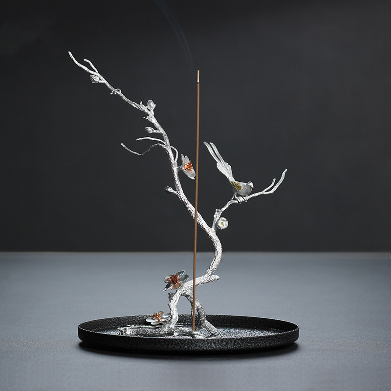 Ornament Handmade Zen Thread Incense Holder - Image 3