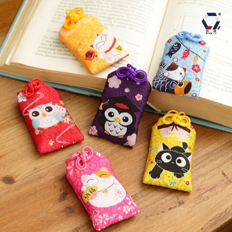 Talisman And Japanese Style Lucky Bag Cartoon Sachet Fortune Attracting Incense Pouch