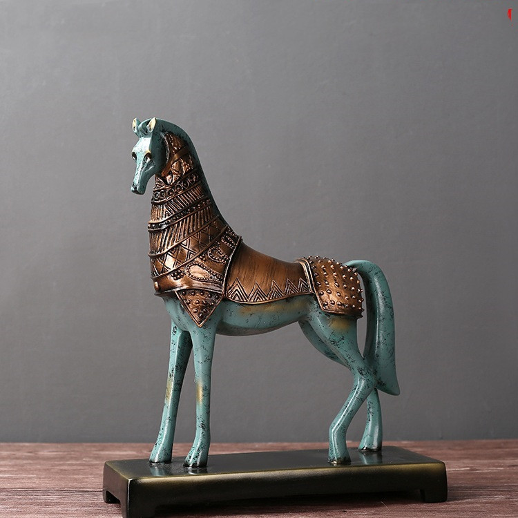 Decorative Ornaments Bronze War Horse Ornaments - Image 5