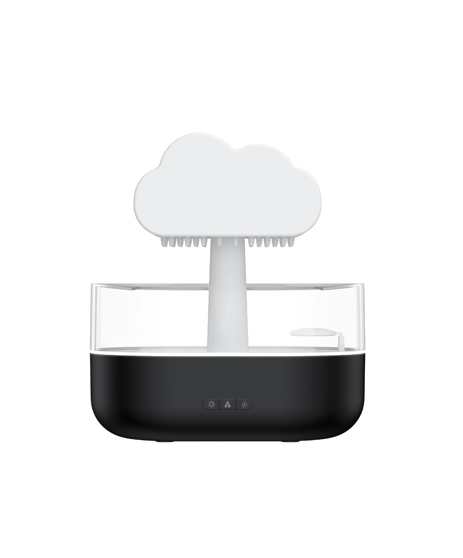 Rain Cloud Night Light Humidifier With Raining Water Drop Sound And 7 Color Led Light Essential Oil Diffuser Aromatherapy - Image 9