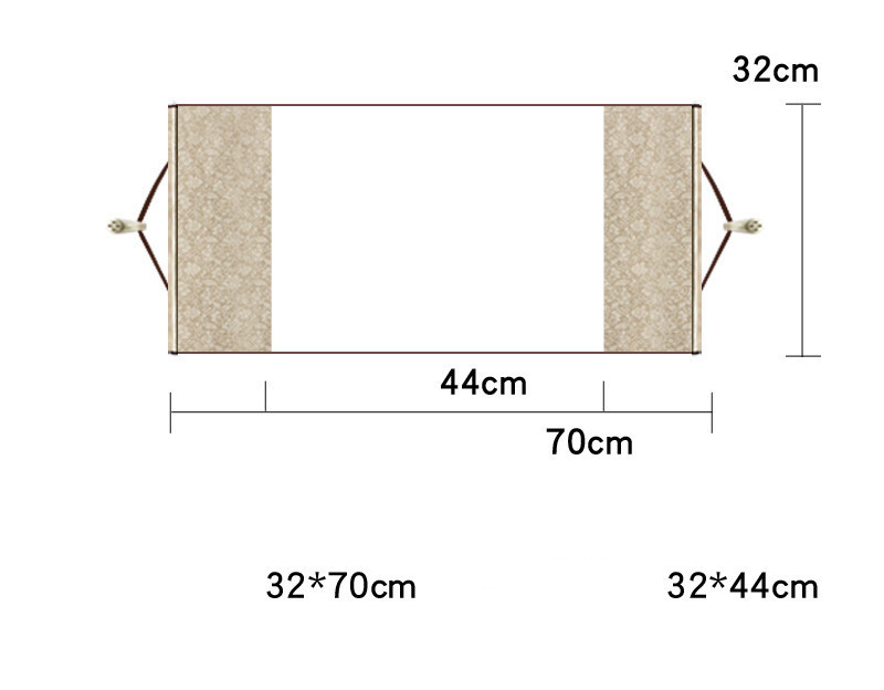 Blank Rice Paper Small Special Paper Mounted On Watch Hanging Scroll - Image 5