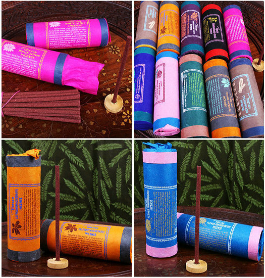 Line Aromatherapy Natural Non-additive Stick Incense Plant Tibetan Aroma Sandalwood Long Incense - Image 7