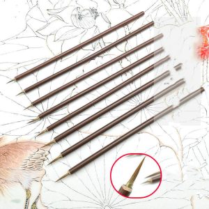 Calligraphy Painting Flower And Bird Brush Hook Line