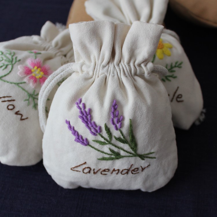 Handmade DIY Embroidery Sachet Material Pack - Image 2
