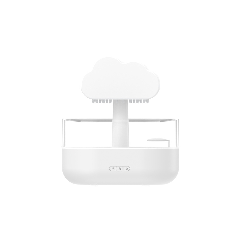 Rain Cloud Night Light Humidifier With Raining Water Drop Sound And 7 Color Led Light Essential Oil Diffuser Aromatherapy - Image 10