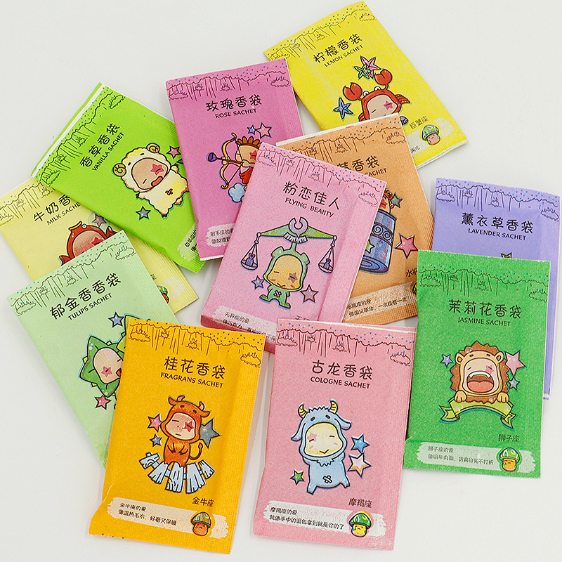 Aromatherapy Constellation Sachet Aromatic Tablets Praise Odor Removal Sachet