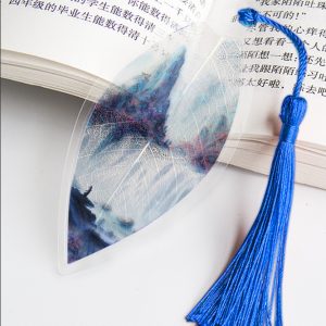 Chinese Style Ancient Style Leaf Vein Bookmark Aesthetic Series