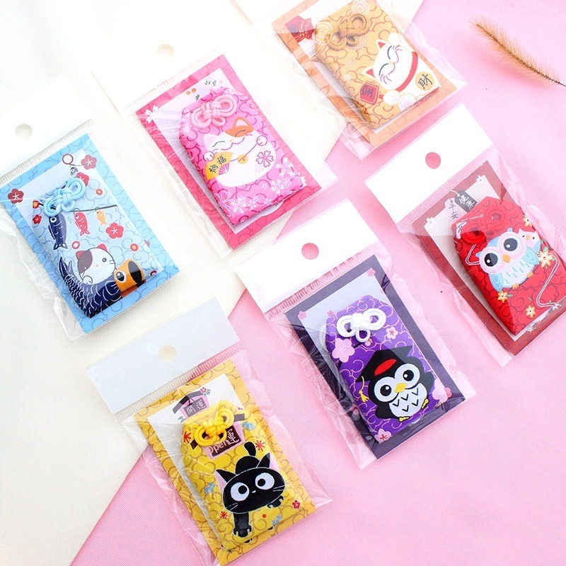 Talisman And Japanese Style Lucky Bag Cartoon Sachet Fortune Attracting Incense Pouch - Image 9