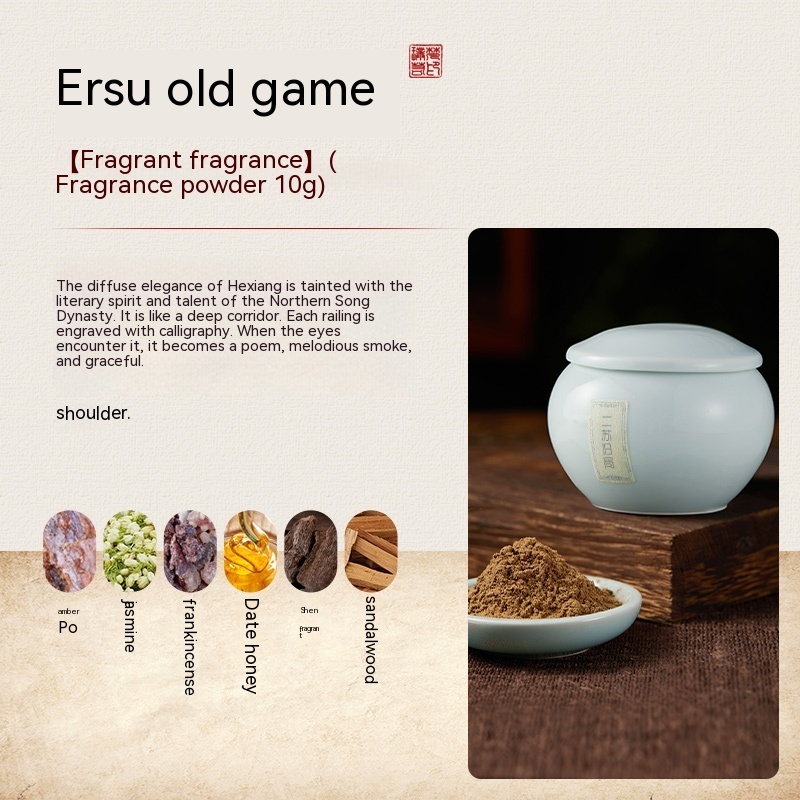 Household Indoor Incense Natural Agarwood Sandalwood Powder - Image 4