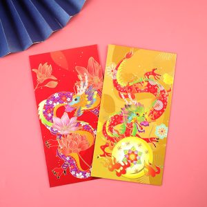 Dragon Year Red Envelope Chinese New Year National Tide